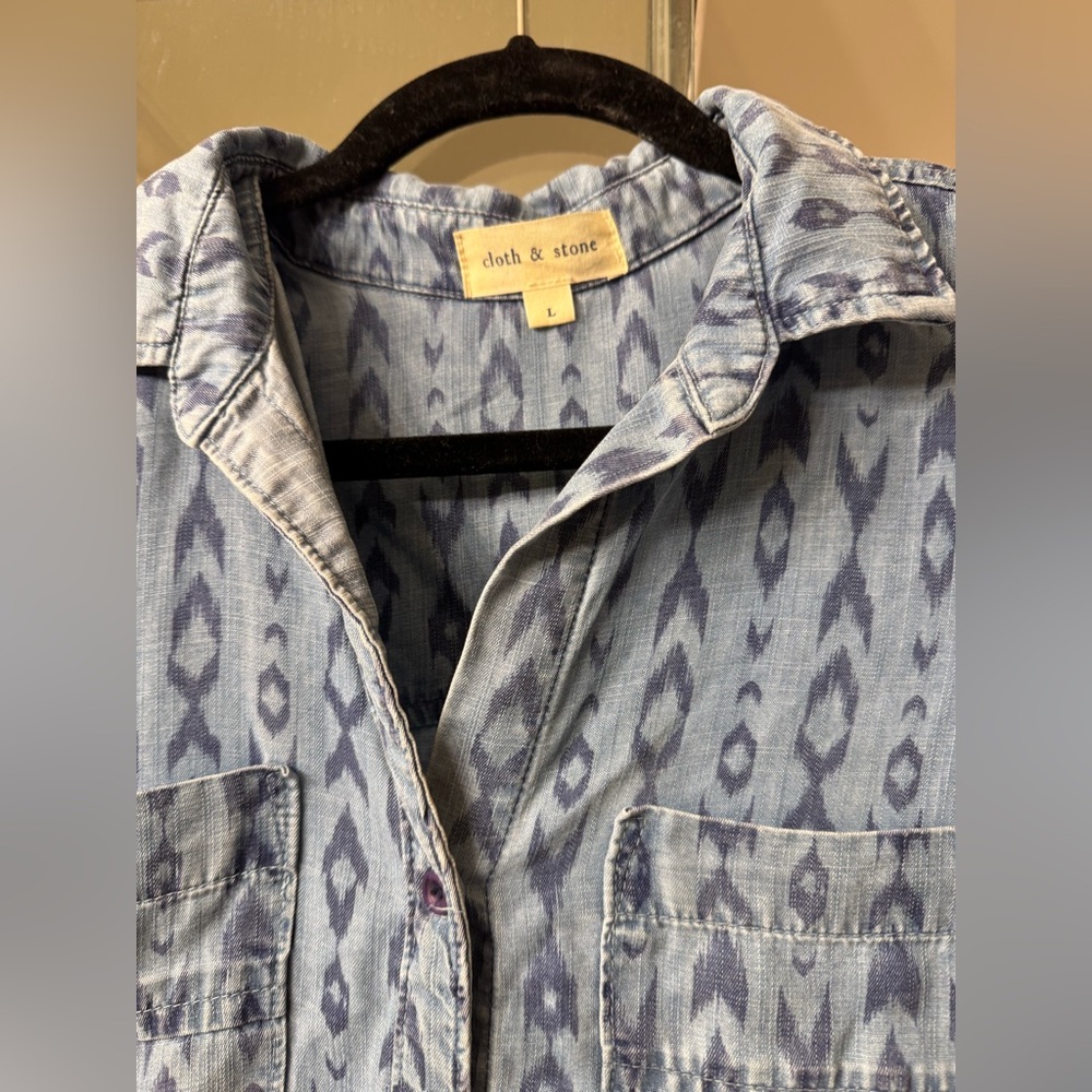 Anthropologie Cloth and Stone dress size L - Picture 5 of 6